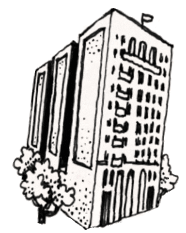 Hotel Figueroa Sticker