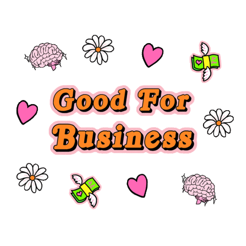 Business Working Sticker