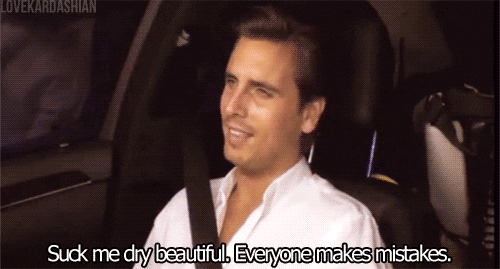 Scott Disick Mistakes GIF - Find & Share on GIPHY