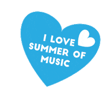 Heart Radio Sticker by Summer of Music