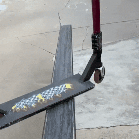 Scooter Boardslide GIF