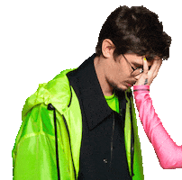 Face Palm Omg Sticker by Vremya i Steklo