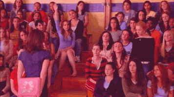 Mean Girls Raise Your Hand GIF