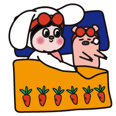 Bunny 兔子 Sticker