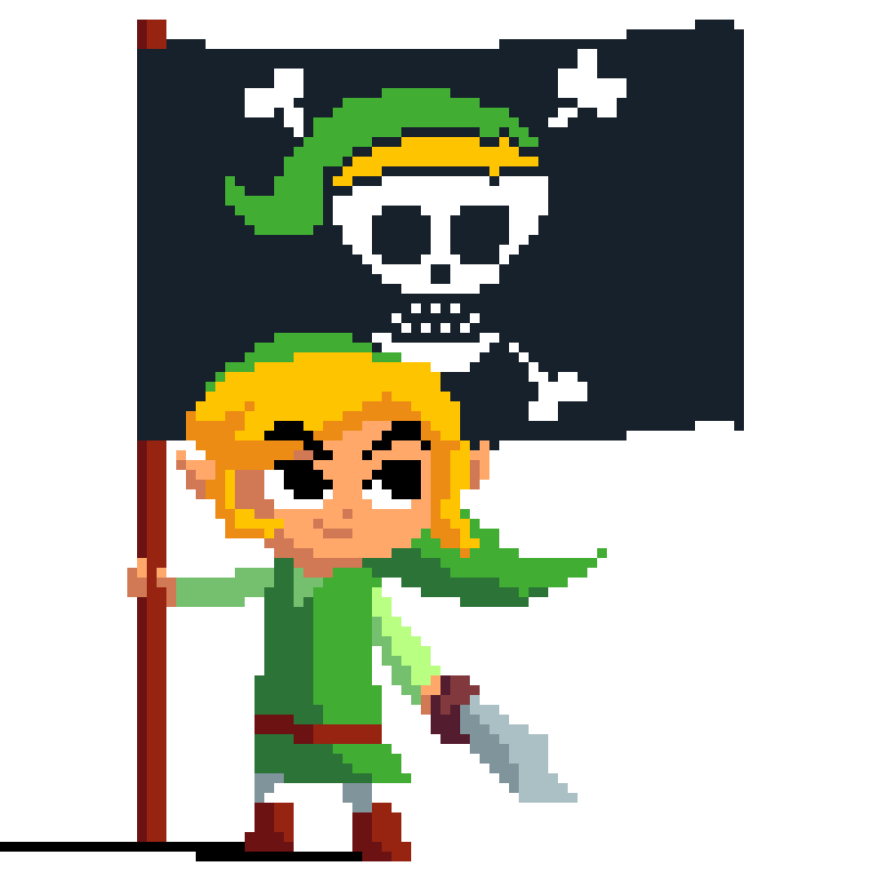 Link • Zelda • Pixel Art