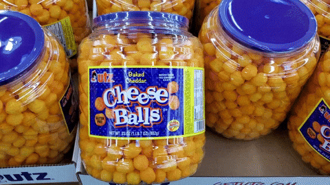 Cheese Balls GIF by Kid-A-Loo by Kid-A-Loo