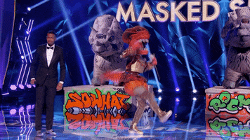 T-Rex Dancing GIF by The Masked Singer