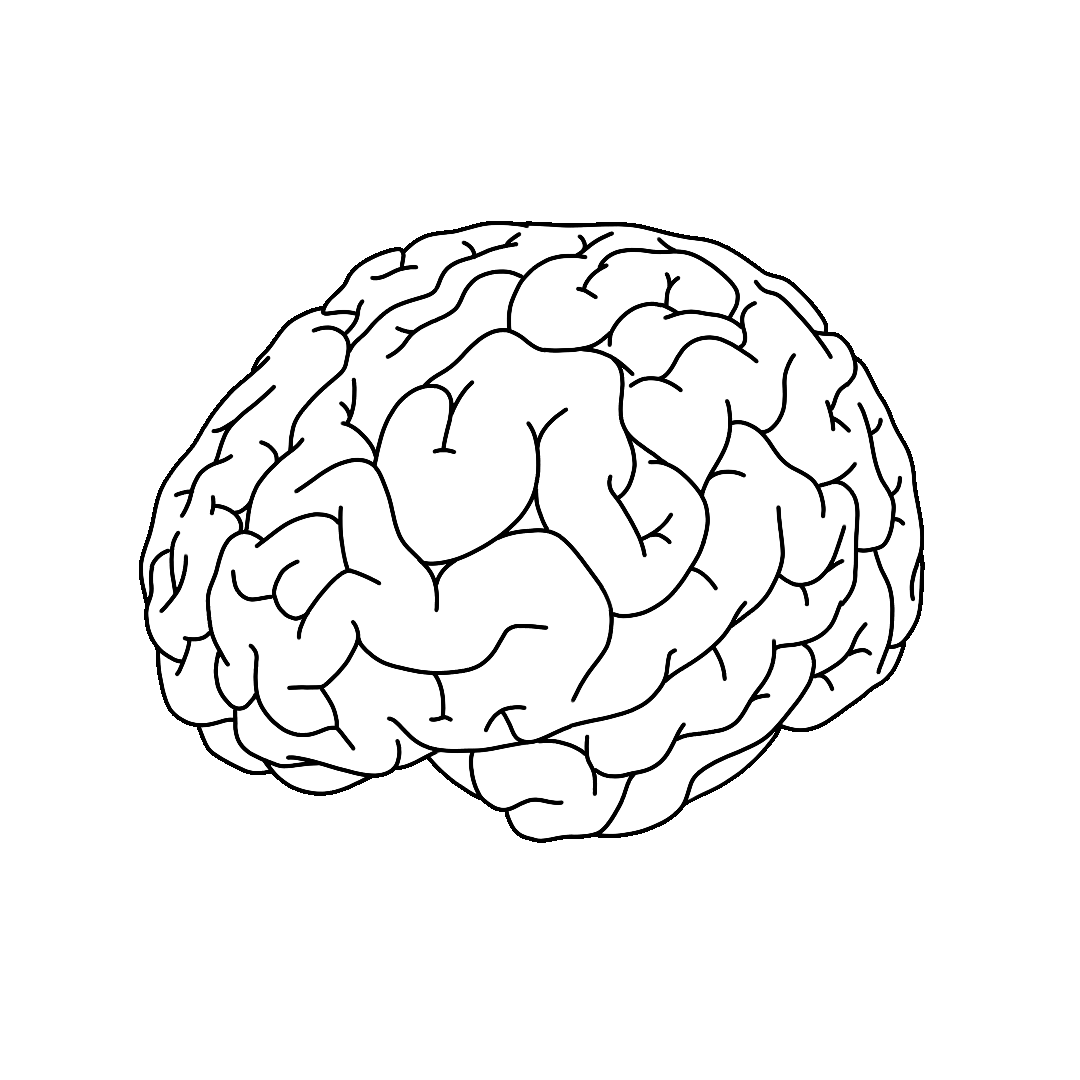 Head Brain Sticker by Ilze Ance for iOS & Android | GIPHY