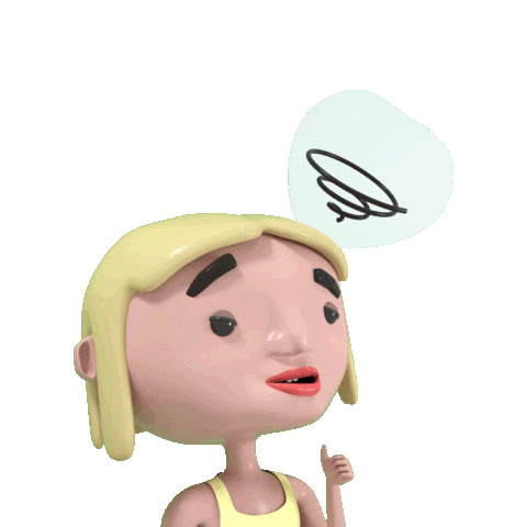 Confused Sarah Sticker