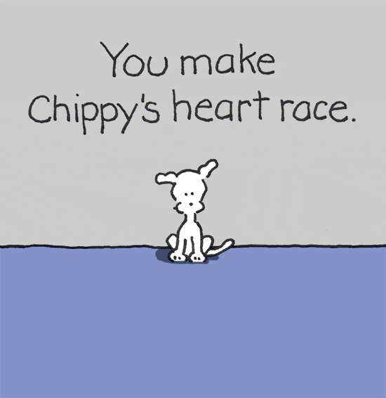 I Love You Racing GIF by Chippy the Dog