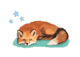 Fox Sticker