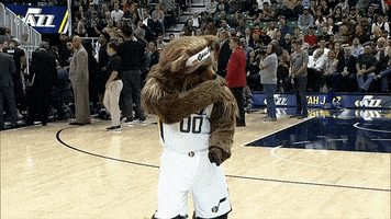 Utah Jazz Dancing GIF by NBA