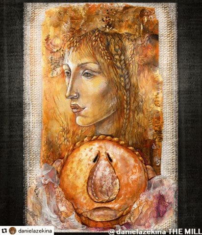 Loaf Of Bread Woman GIF by Alex Boya