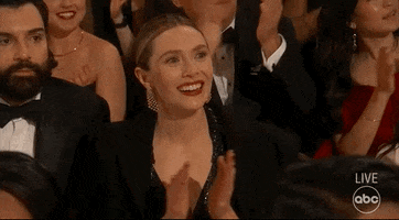 Elizabeth Olsen Oscars GIF by The Academy Awards