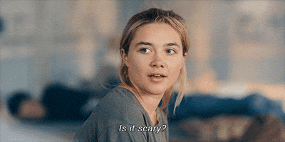 scared is it scary GIF by A24