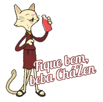 Tea Fique Bem Sticker by CháZen Life