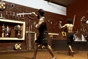 Fight Atman GIF