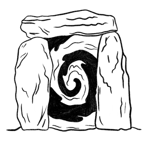 Rocks Monolith Sticker