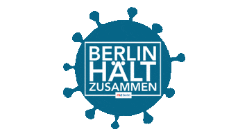 Corona Zusammenhalt Sticker by KISS FM BERLIN