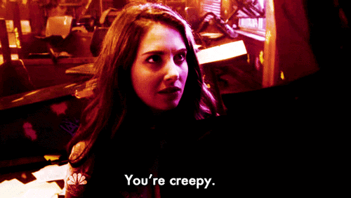 Image Result For You're A Creep Gif