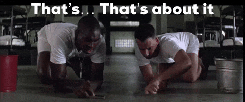 Thats Thats About It GIF