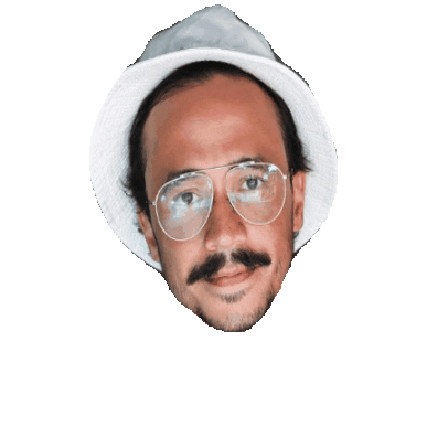 Michel Bucket Hat Sticker by cosmo-cochrane