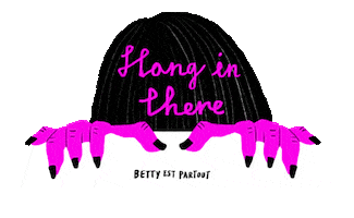 Pink Ghost Sticker by Bettyestpartout