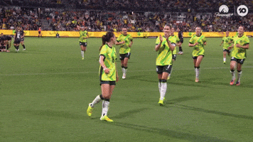 Hayley Raso Celebration GIF by Football Australia