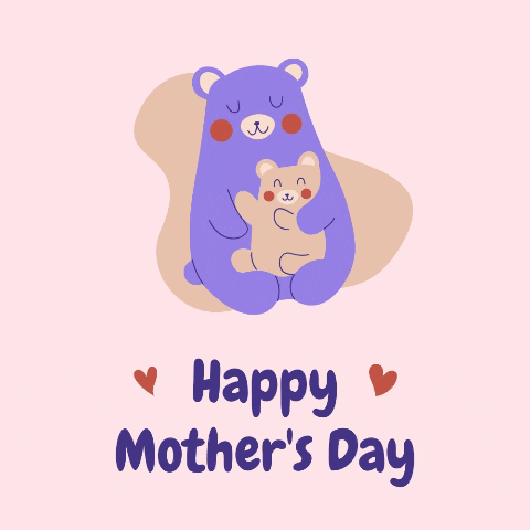 bellsandwishes mothers day happy mothers day baby bear mama bear GIF