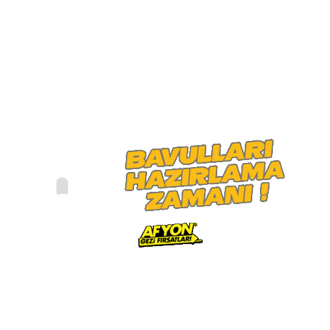 AFYON GEZİ FIRSATLARI Sticker