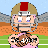 Go 49Ers GIF by Fatman