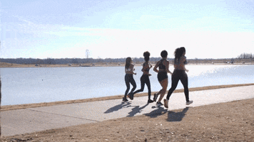 Fitness Running GIF by GoldmineAndCoco