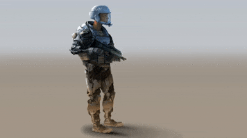 Enhanced Soldier GIF