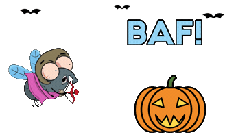 Halloween Irenka Sticker by Dvě Mouchy