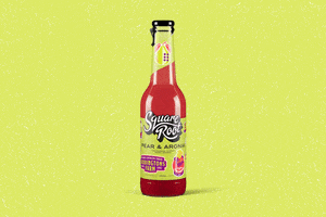 Drink Stickers GIF by Square Root Soda