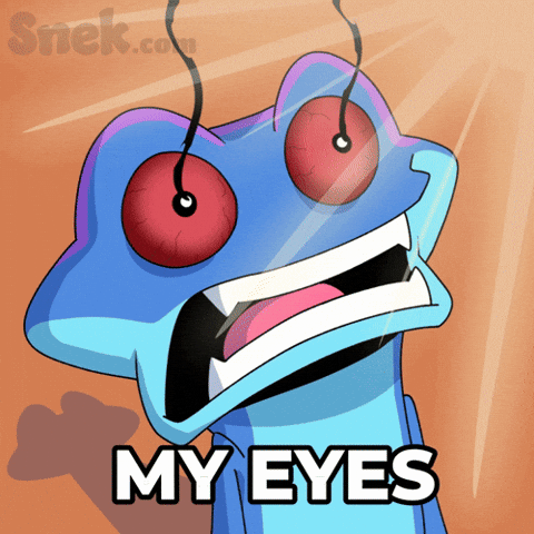 My Eyes Wow GIF by Snek