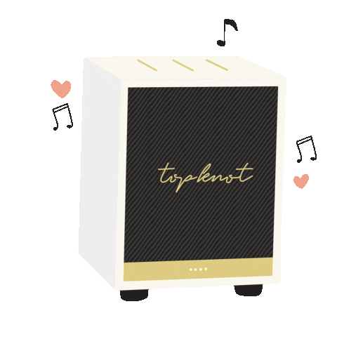 TOPKNOT, Hair Tribe Vibes Sticker