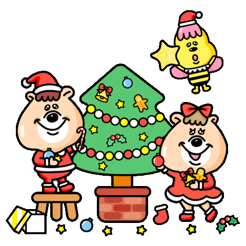 Christmas Sticker by KUMATAN