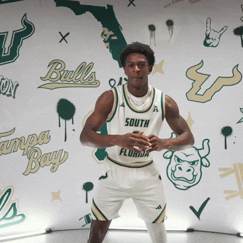 South Florida Basketball GIF by USF Athletics