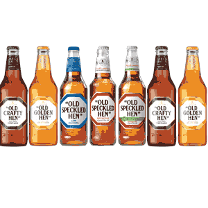 Old Speckled Hen Sticker