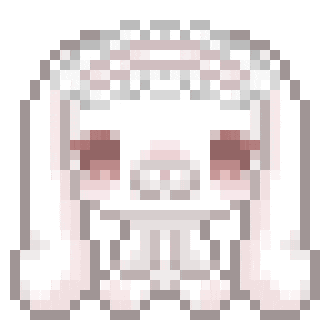 Pink Bunny Sticker