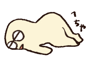 倒れる Sticker