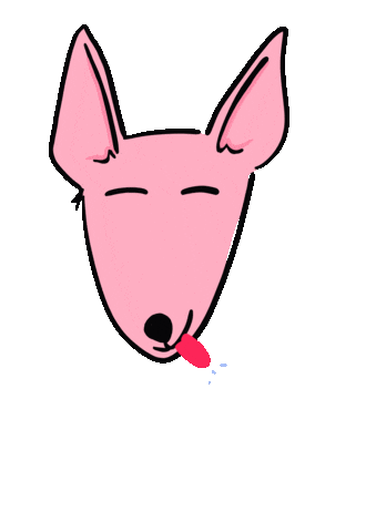 Dog Tongue Sticker by Ahoi