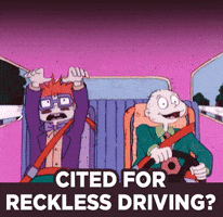 Rugrats Driving GIF by Fyourticket