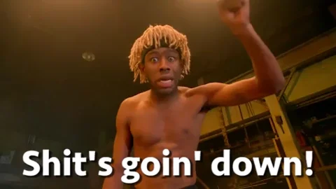 domo 23 shits goin down GIF by Tyler, the Creator
