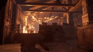 The Last Of Us Fire GIF by Naughty Dog