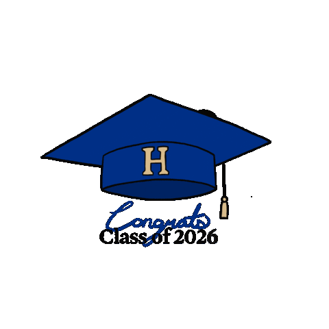 Commencement Seniors Sticker by Hamilton College