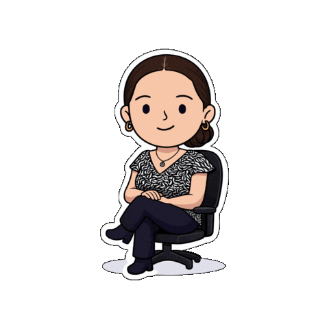 Happy Girl Sticker by Brifly