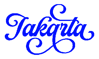 Indonesia Typography Sticker