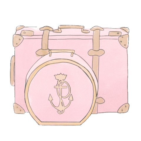 Fairmont Hotel Pink Sticker by Hamilton Princess, Bermuda, A Fairmont Managed Hotel